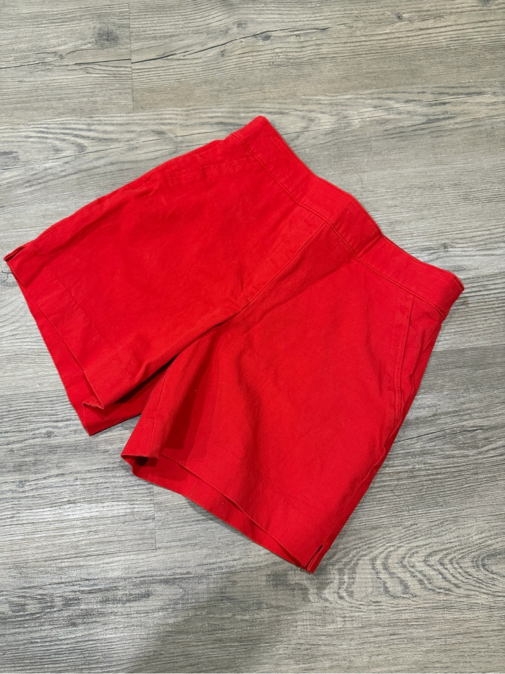 Women's Spanx Red High-Waist Shorts